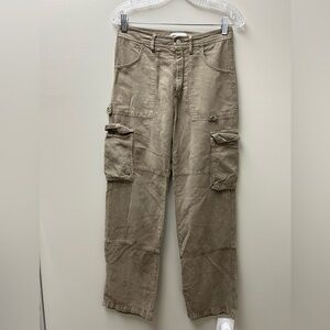 Zara Low Rise Cargo Pants‎